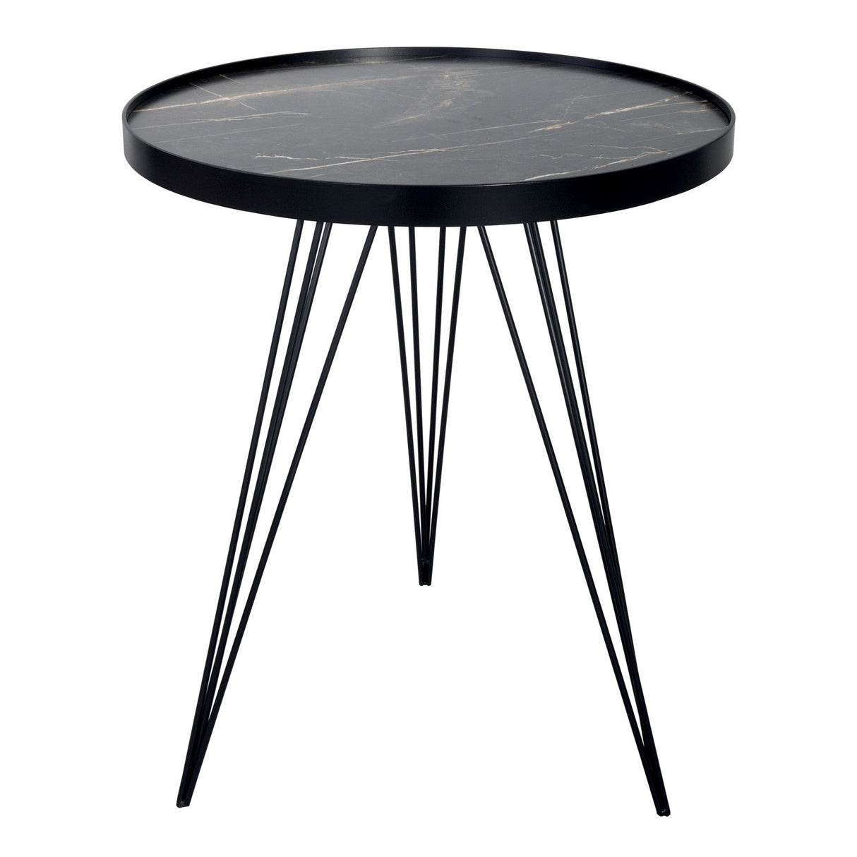 Pagazzi Finn Grey Stone End Table