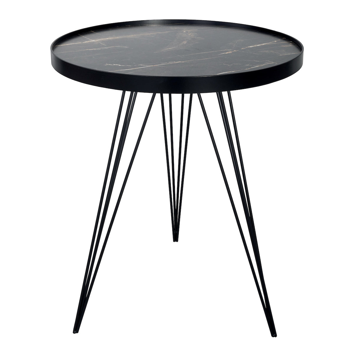 Pagazzi Finn Grey Stone End Table