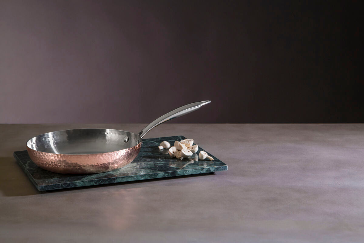 Orsina Minerva Copper Finish Hammered Frying Pan - 24cm