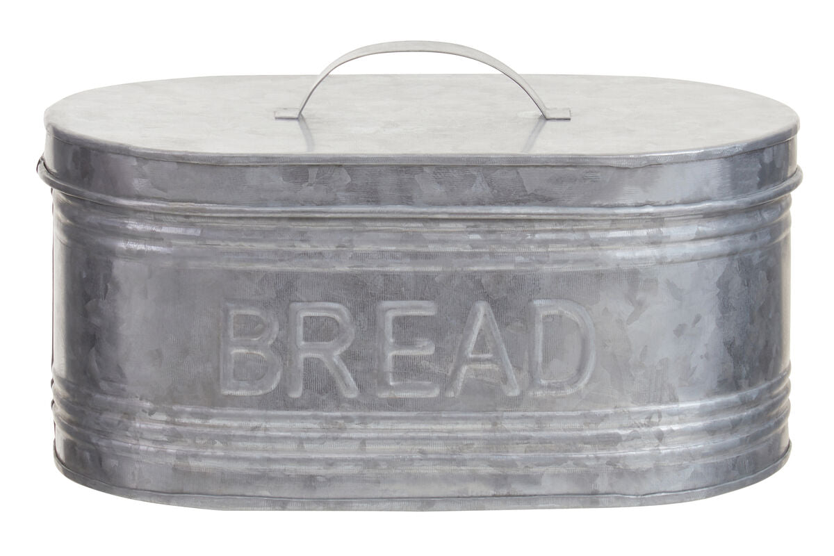 Orsina Drummond Galvanised Steel Bread Bin