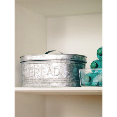 Orsina Drummond Galvanised Steel Bread Bin