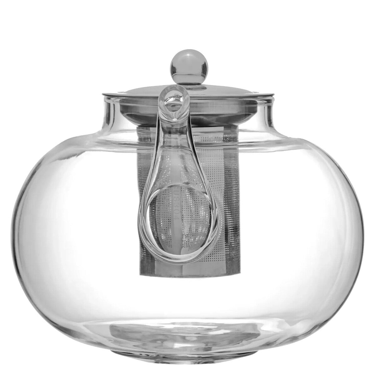 Orsina Fuso 1200ml Borosilicate Glass Teapot