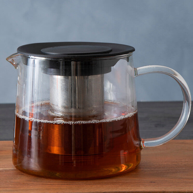 Orsina Fuso 1200ml Borosilicate Glass Teapot