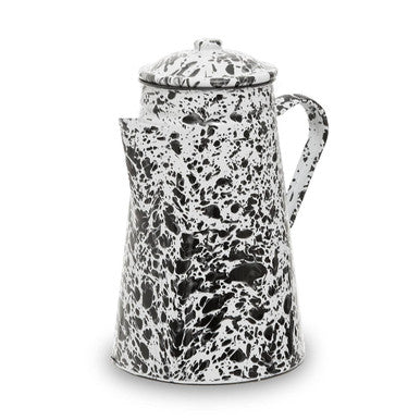 Orsina Hygge Black and White Patterned Teapot