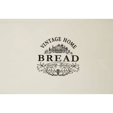 Orsina Vintage Home Cream Ceramic Bread Bin