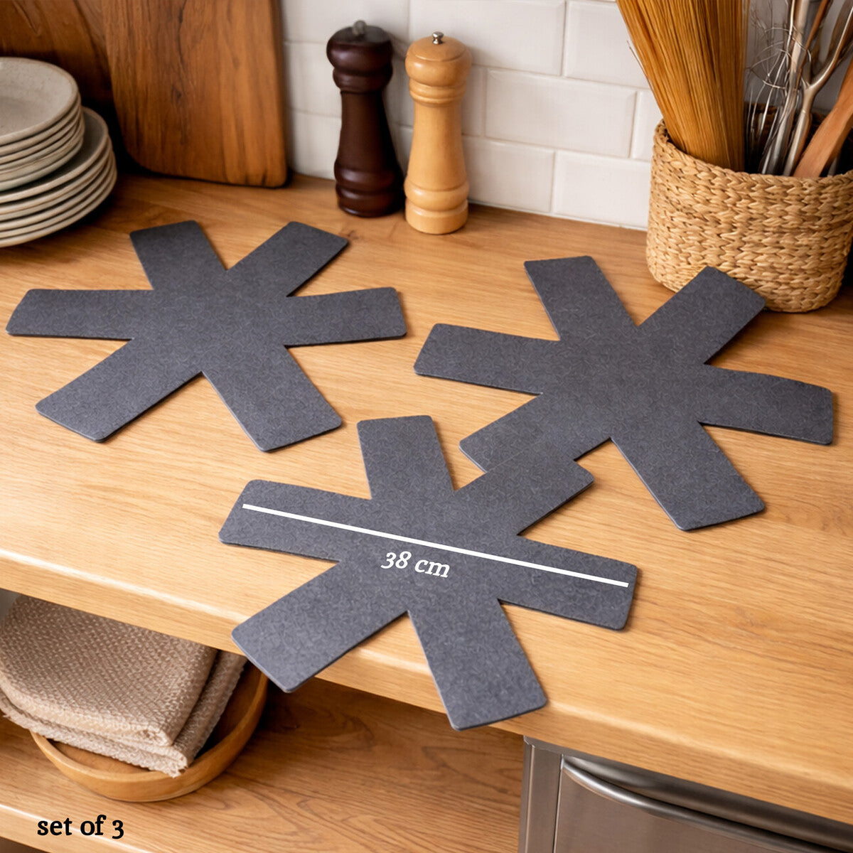 Orsina Set of 3 Pan Protectors