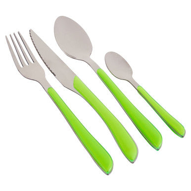 Orsina Zuma 24-Piece Multi-Coloured Cutlery Set