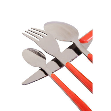 Orsina Zuma 24-Piece Multi-Coloured Cutlery Set