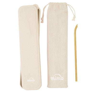 Orsina Mimo 6-Piece Gold Travel Cutlery Set