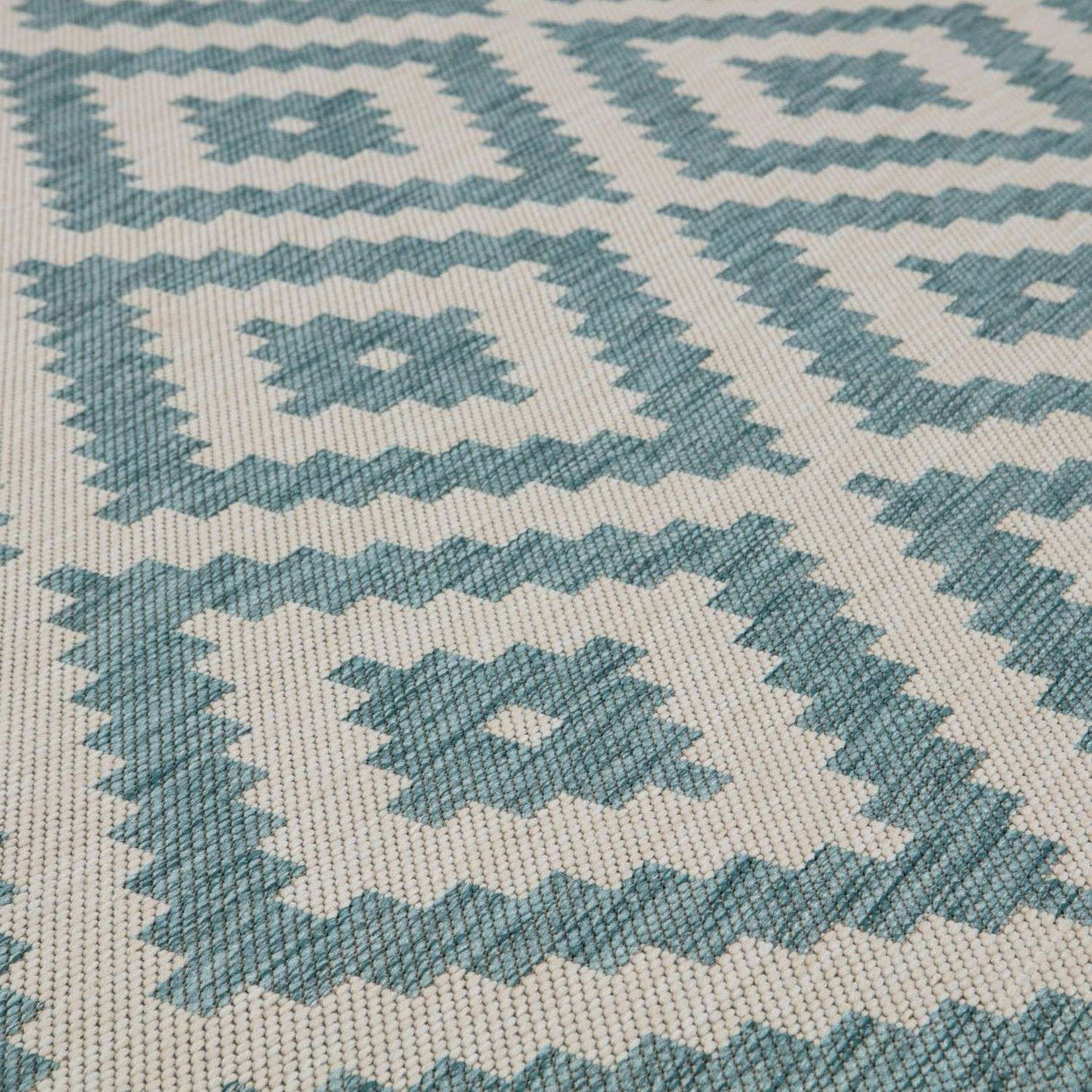 The Rugs Ecology Outdoor Rug Aqua | 100AQ