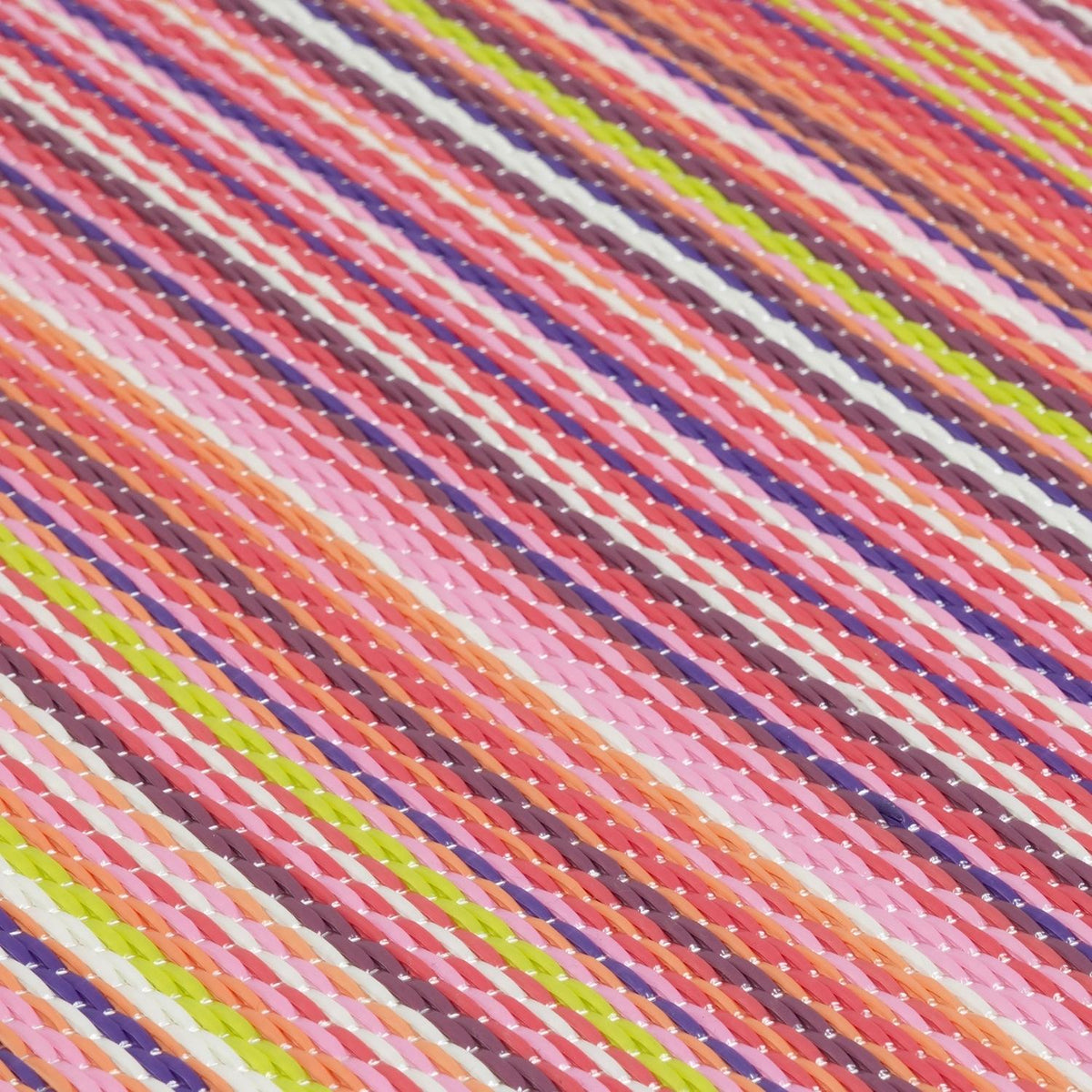 Rainbow Outdoor Rug Pink 1020 | Waterproof Patio & Garden Rug