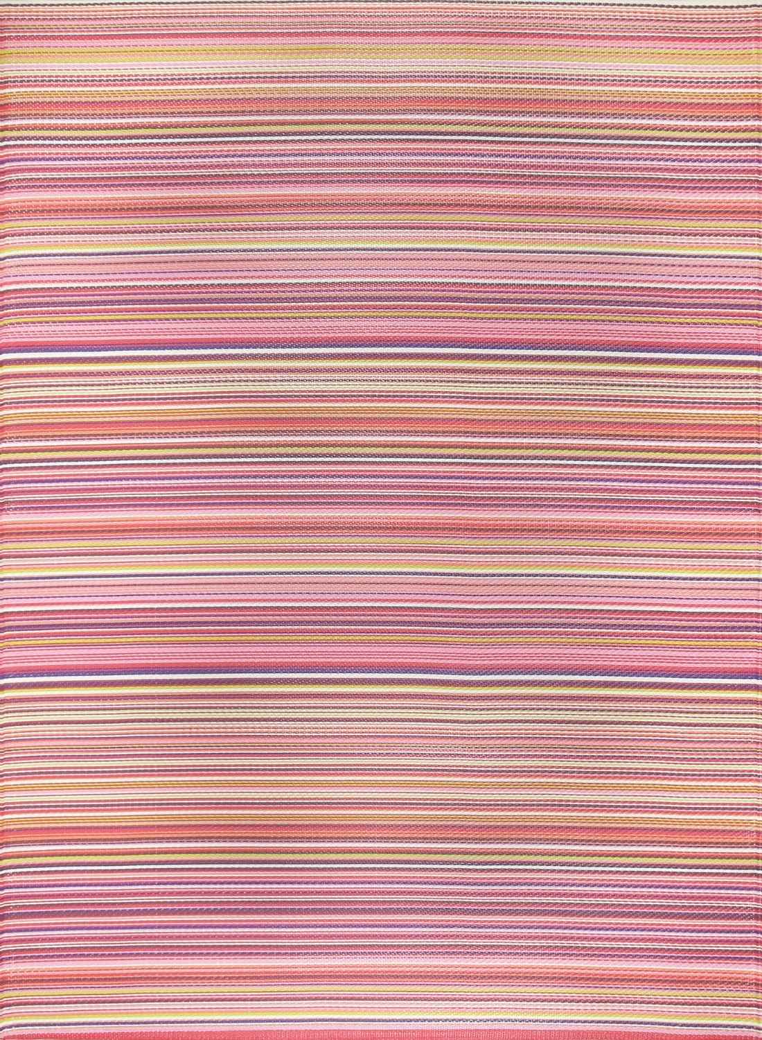 Rainbow Outdoor Rug Pink 1020 | Waterproof Patio & Garden Rug
