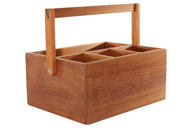 Orsina Socorro Acacia Cutlery Caddy