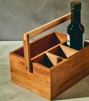 Orsina Socorro Acacia Cutlery Caddy