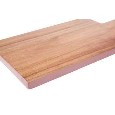 Orsina Socorro Rectangular Pink Edge Chopping Board