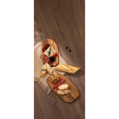 Orsina Kora Set of 2 Acacia Serving and Chopping Boards