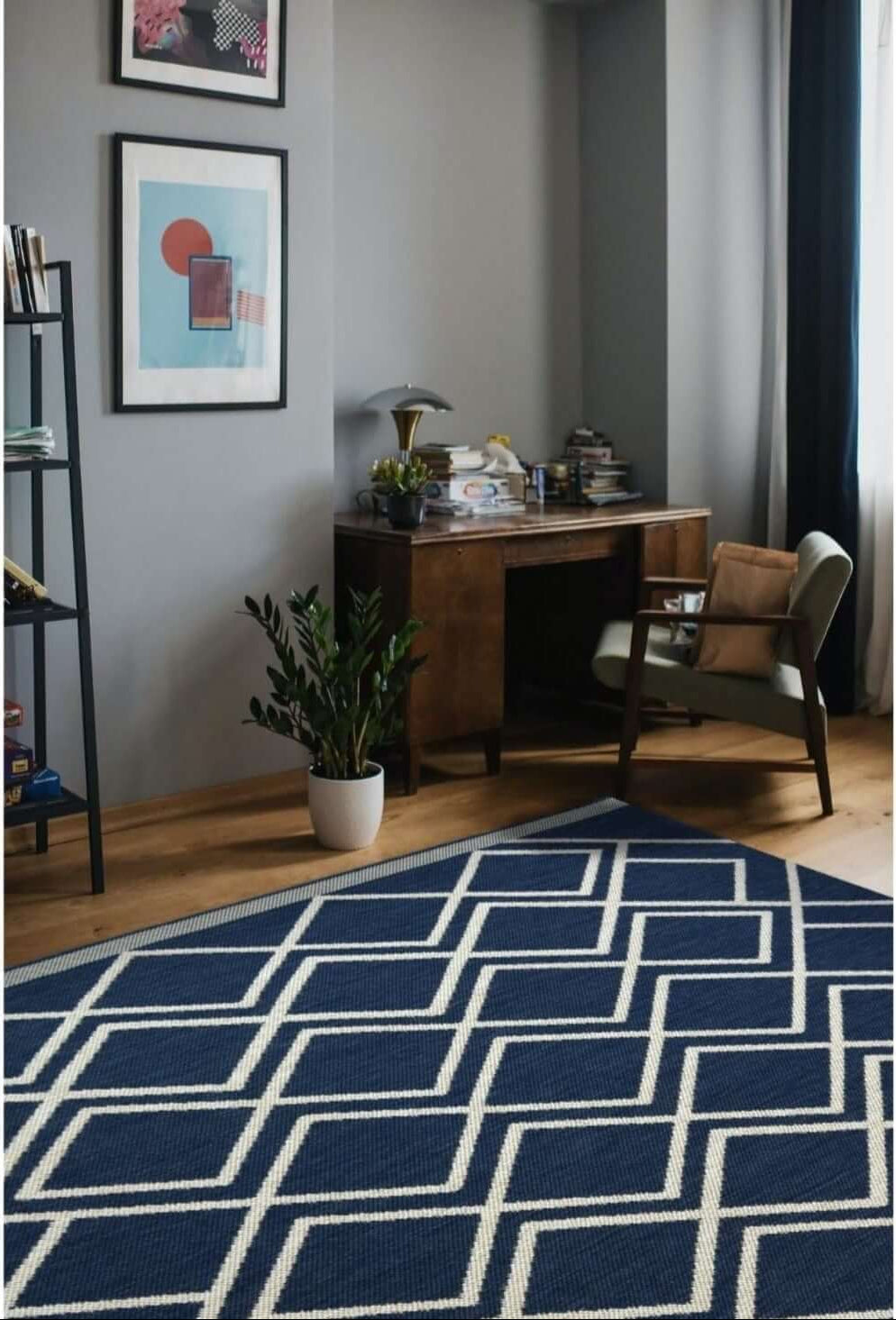 County Diamonds Indoor‑Outdoor Rug 11651A by The Rugs