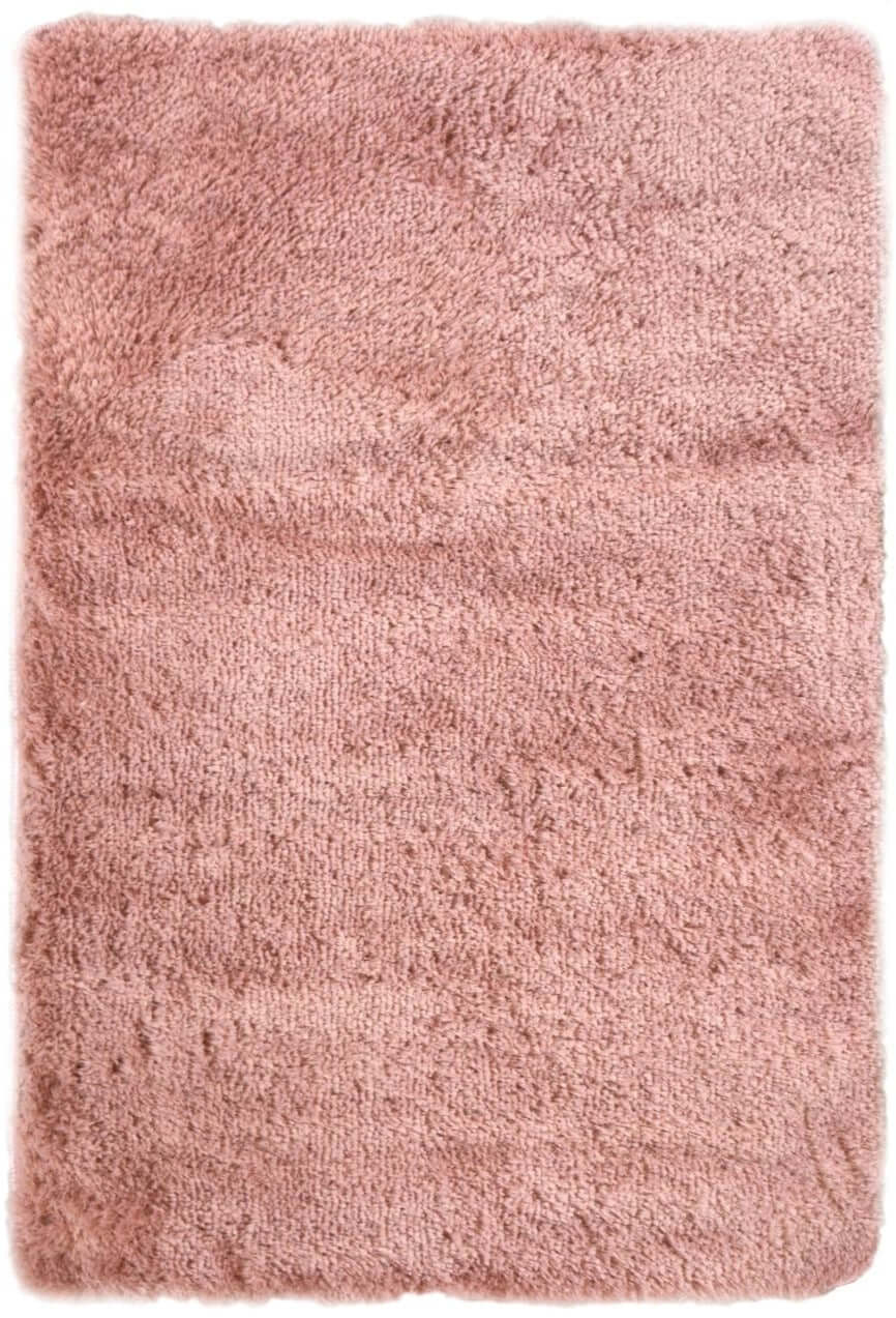 Soft Washable Pink Shaggy Rug SA-07 by The Rugs