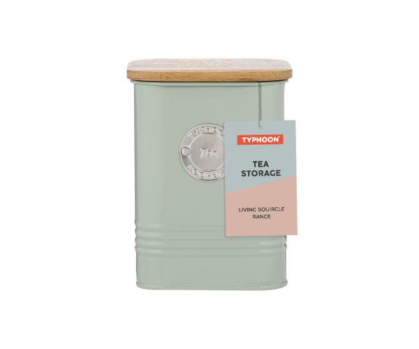 Typhoon Living Squircle Mint Tea Canister, 1.3 Litre