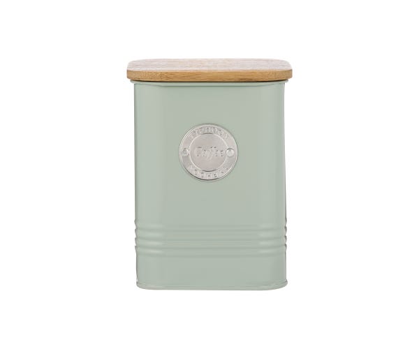 Typhoon Living Squircle Mint Coffee Canister, 1.3 Litre