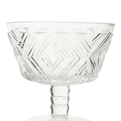 Orsina Fleur Set of 4 Glass Dessert Bowls