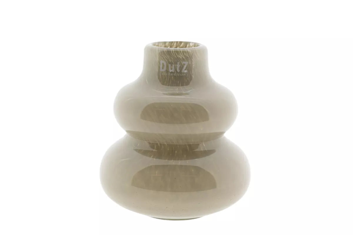 Lowlands Design Vase H16 D14cm - Taupe