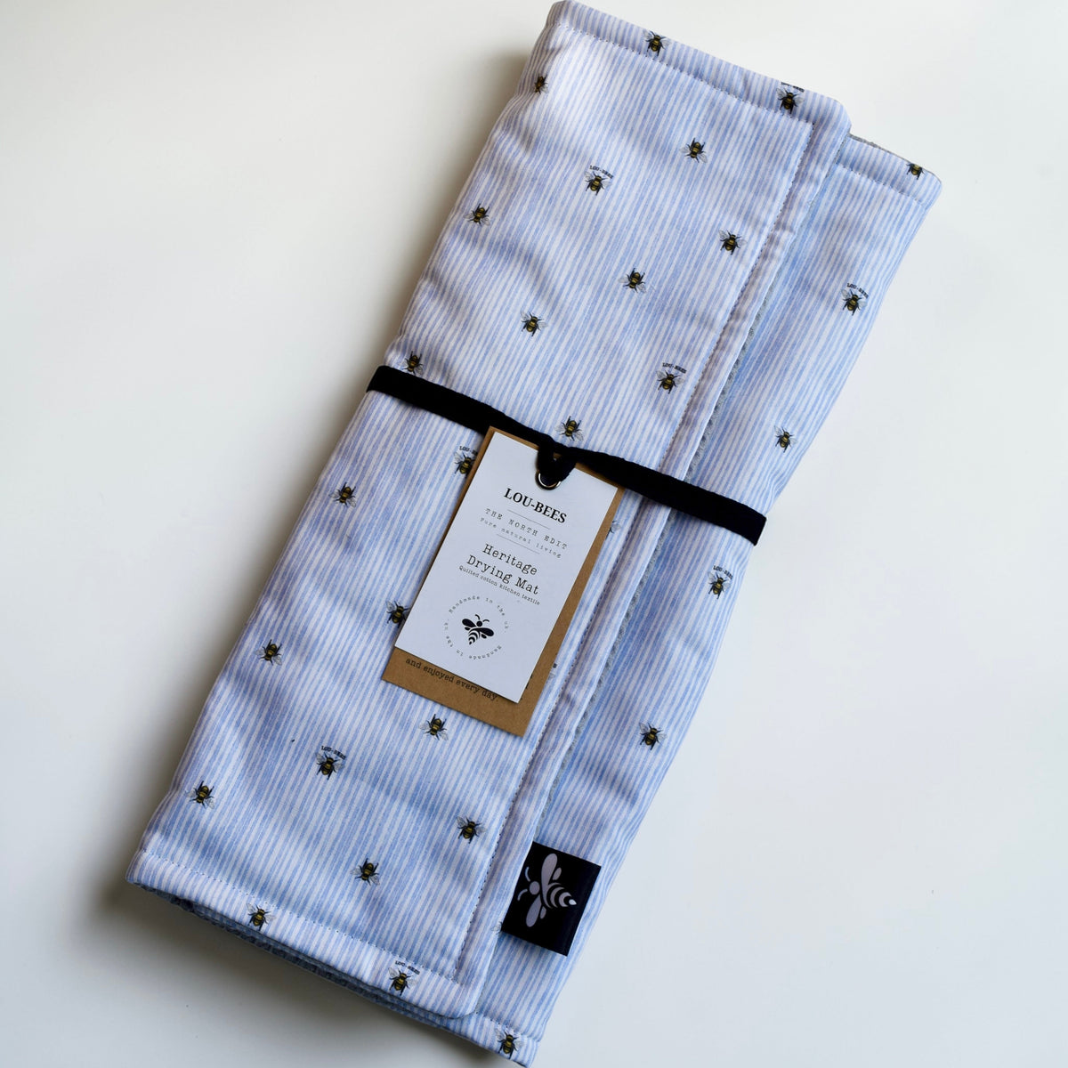 Lou-bees Blue Bee Drying Mat