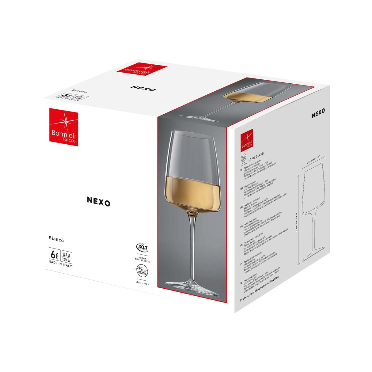 Rinkit Nexo Wine Glass Set - 12 Piece