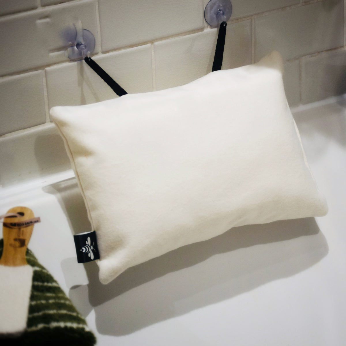 Lou-bees Luxury Bamboo Fleece Bath Pillow