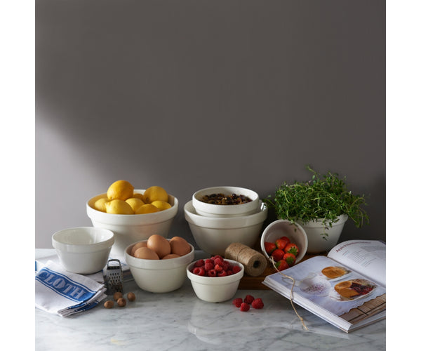 Mason Cash White Pudding Basin, 14cm, White
