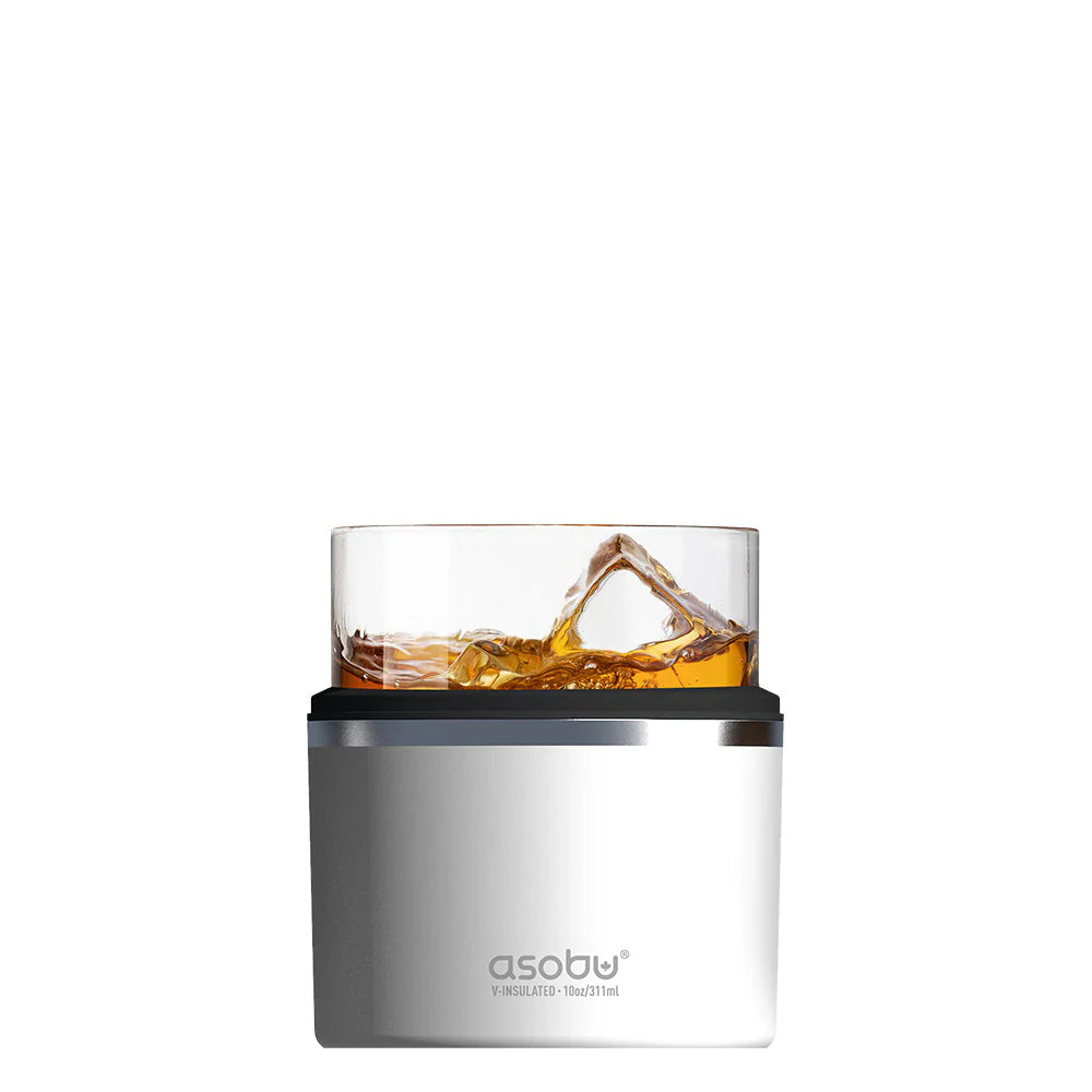 Asobu Whiskey Insulated Sleeve, 311 ml, White