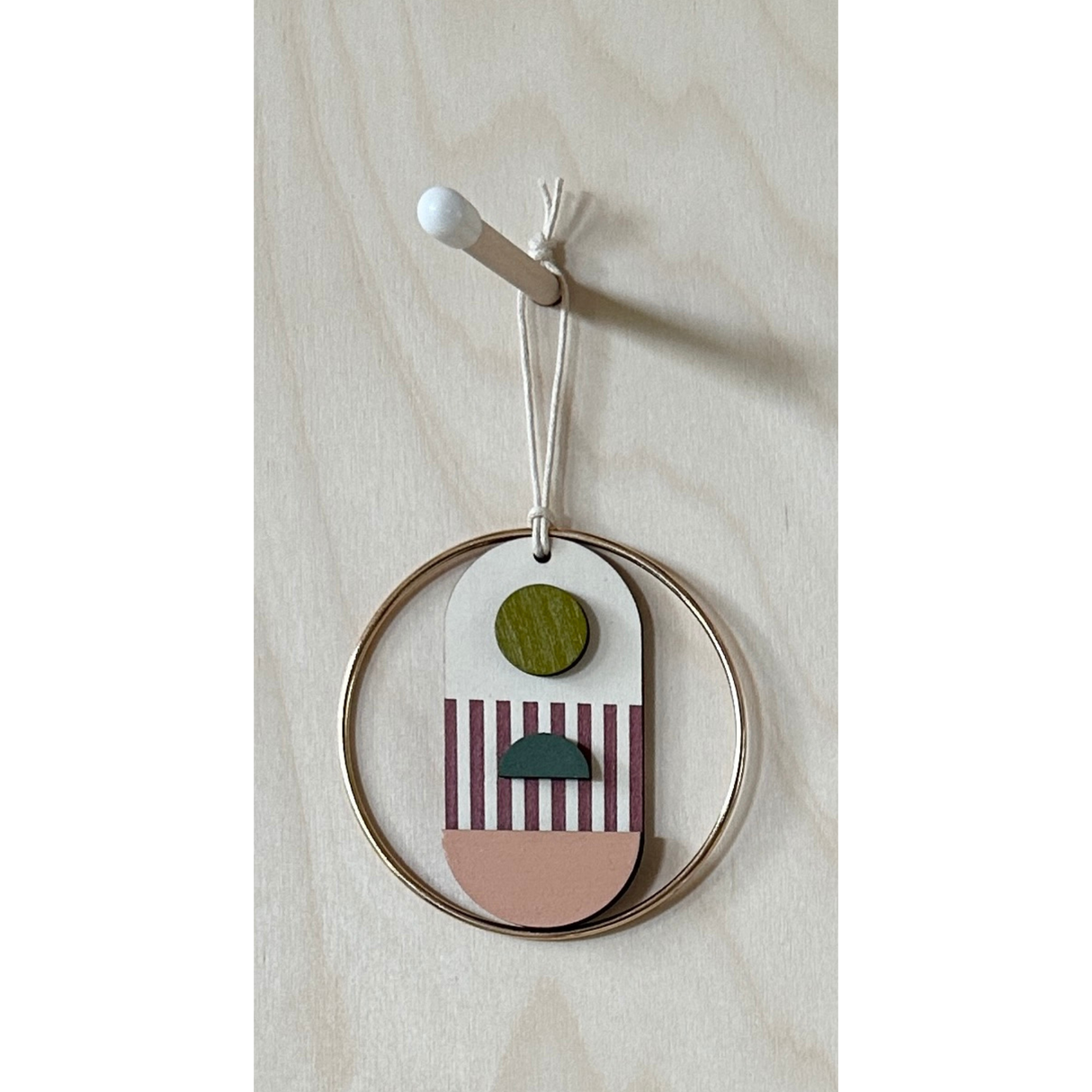 Eclectic Mini Mid‑Century Wall Art | Wooden Wall Decoration