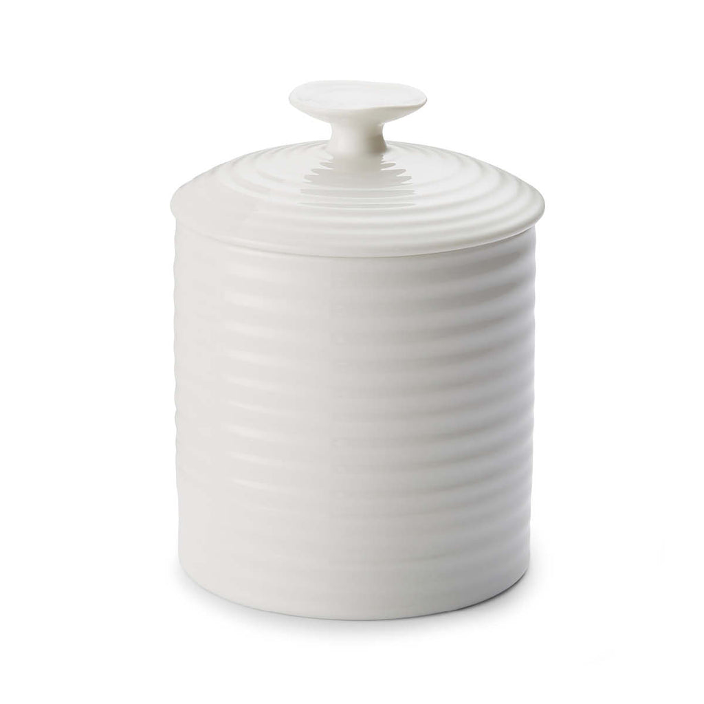 Portmeirion Sophie Conran Ceramic Small Storage Jar, 480 ml, White