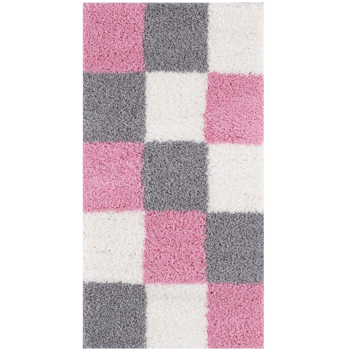 The Rugs Myshaggy Geometric Pink Rug