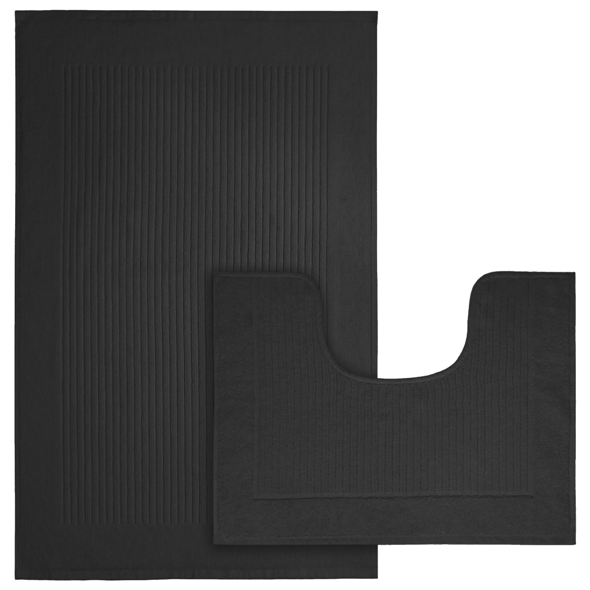 2 Piece Monaco Non Slip Bath Mat Rug Set by OLIVIA ROCCO