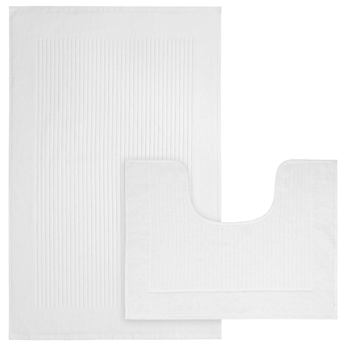 2 Piece Monaco Non Slip Bath Mat Rug Set by OLIVIA ROCCO