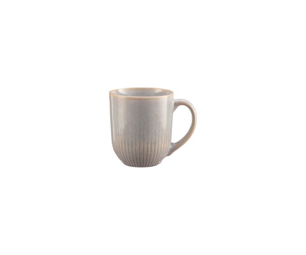Mason Cash Reactive Linear Mug, Grey, 400ml