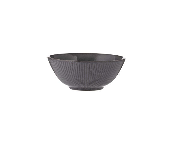 Mason Cash Reactive Linear Bowl, Black, 16cm