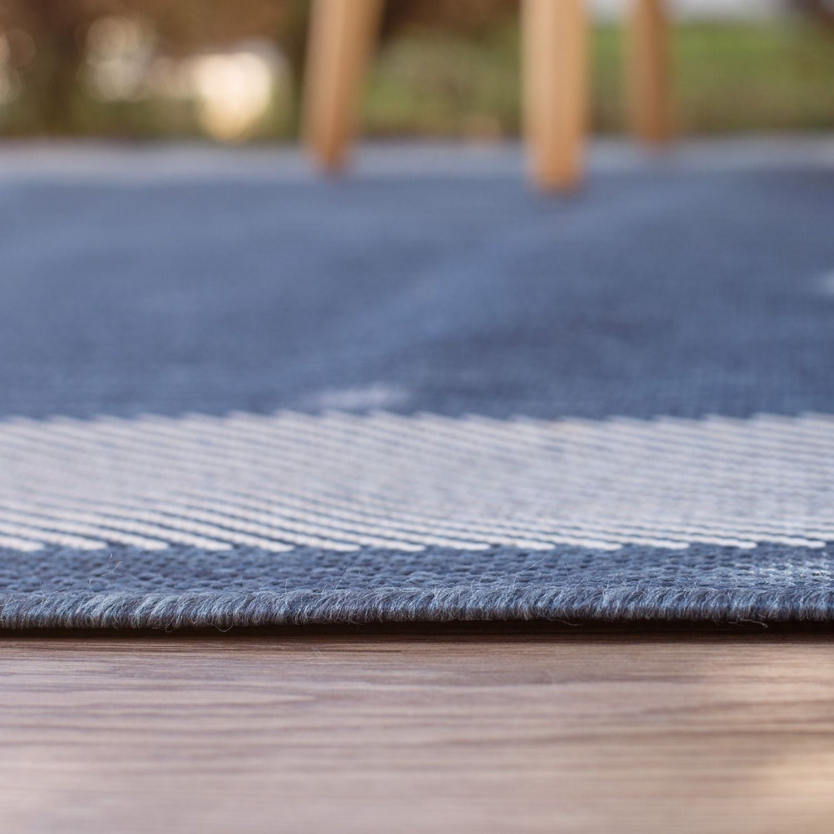 Ecology Outdoor Rug Blue 200BL by The Rugs