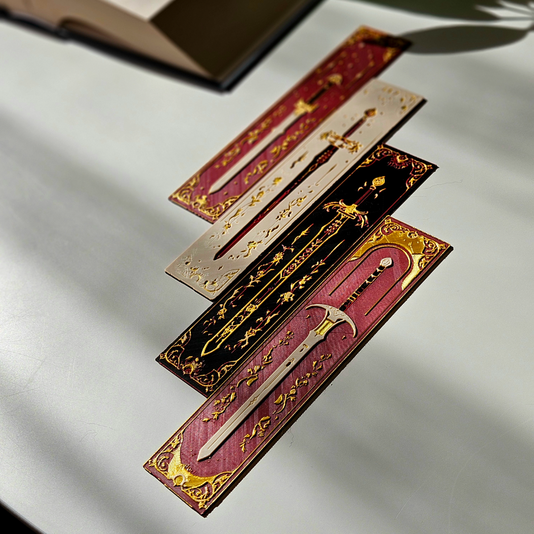 Filamora Studios Elven Sword Bookmark Set