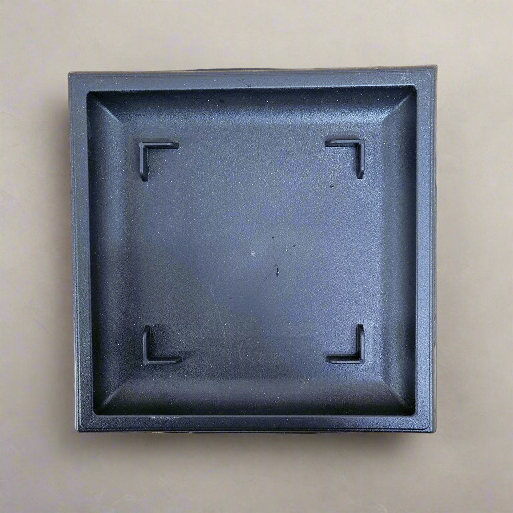Yorkshire Bonsai Square Plastic Bonsai Training Pot Drip Tray - 15cm
