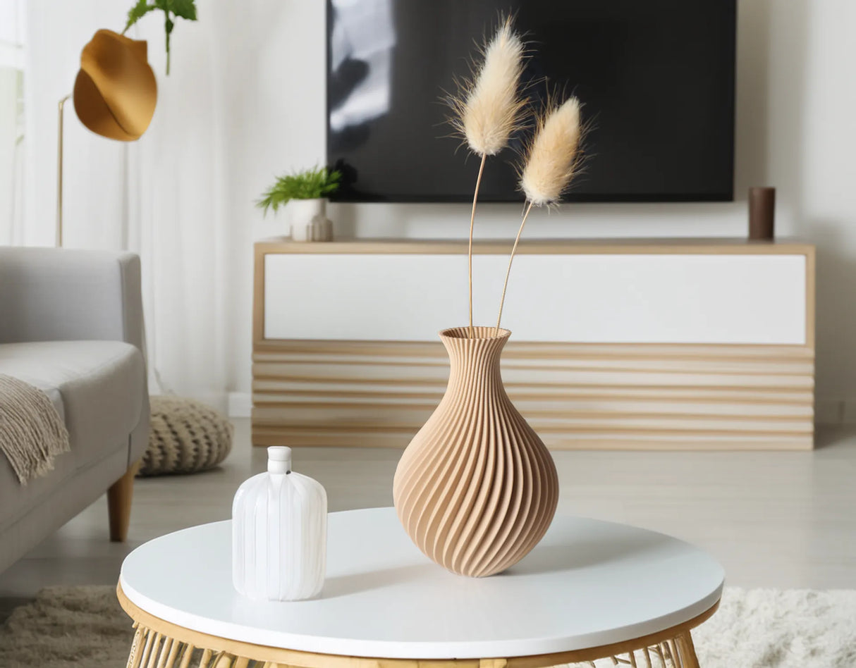 Filamora Studios Organic Spiral Vase