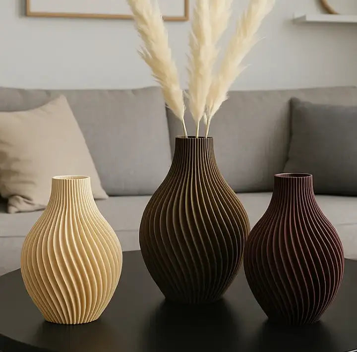 Filamora Studios Felicia Spiral Vase