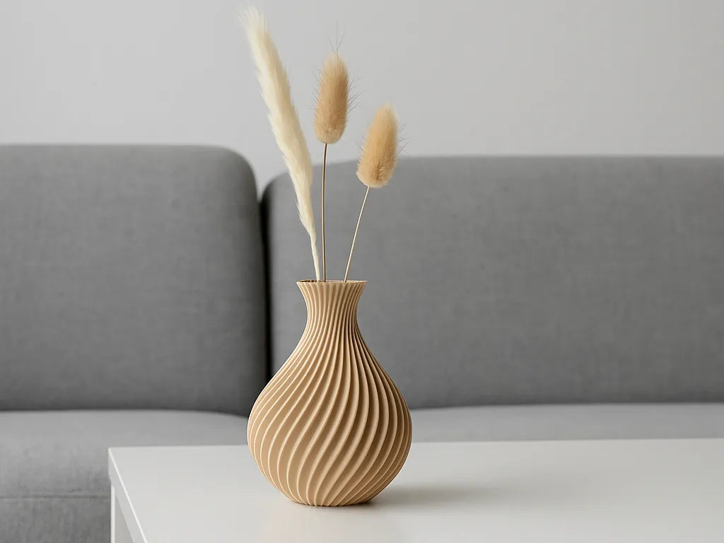 Filamora Studios Organic Spiral Vase