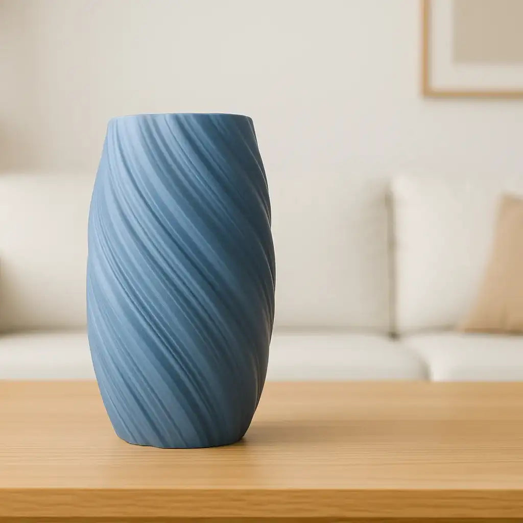 Filamora Studios Marvina Vase 3D Printed Decor for Dried Flowers