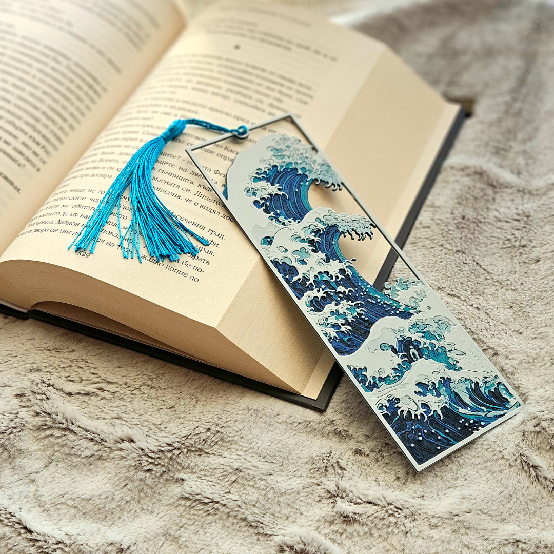 Filamora Studios Great Wave Bookmark