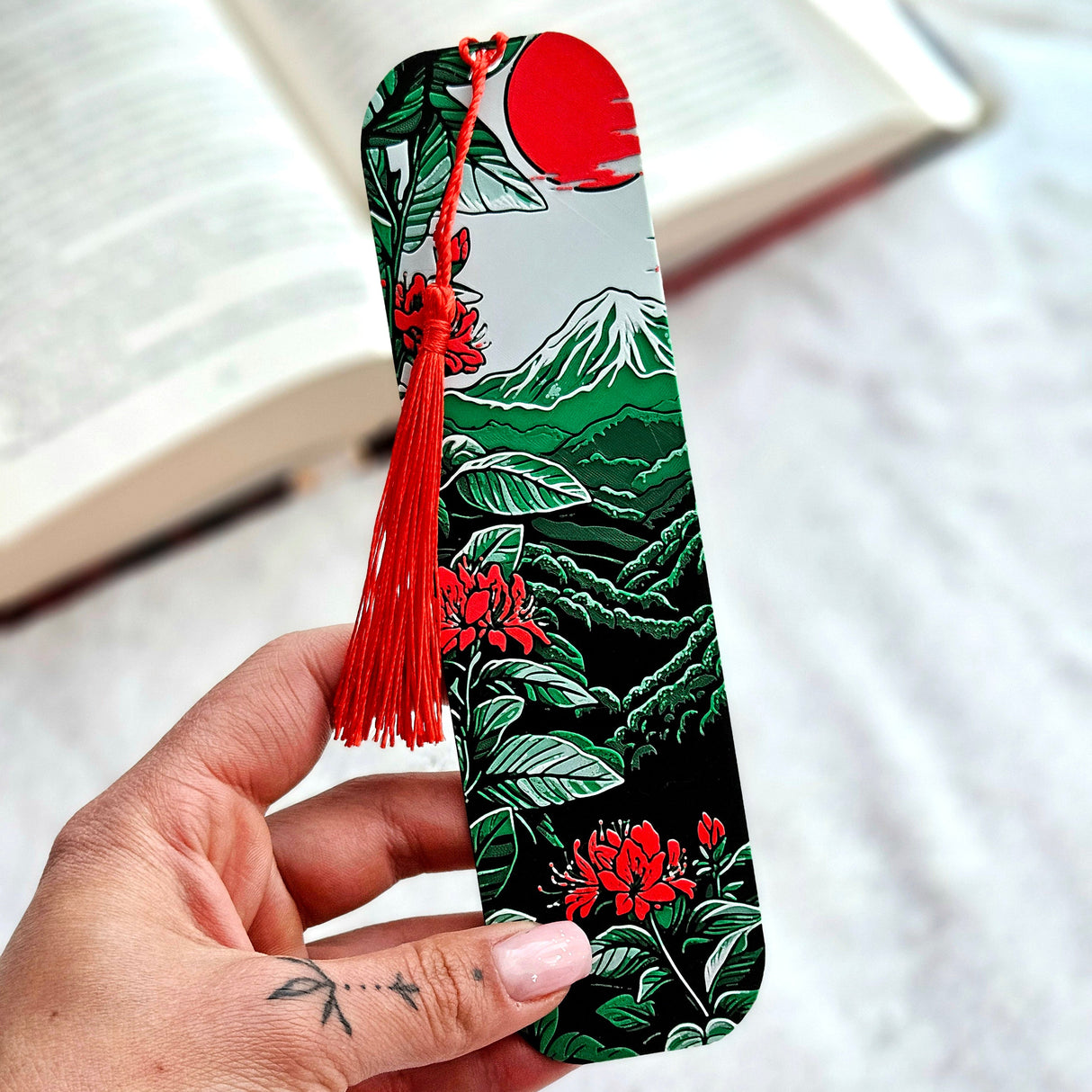 Filamora Studios Blossoms of Fuji Bookmark