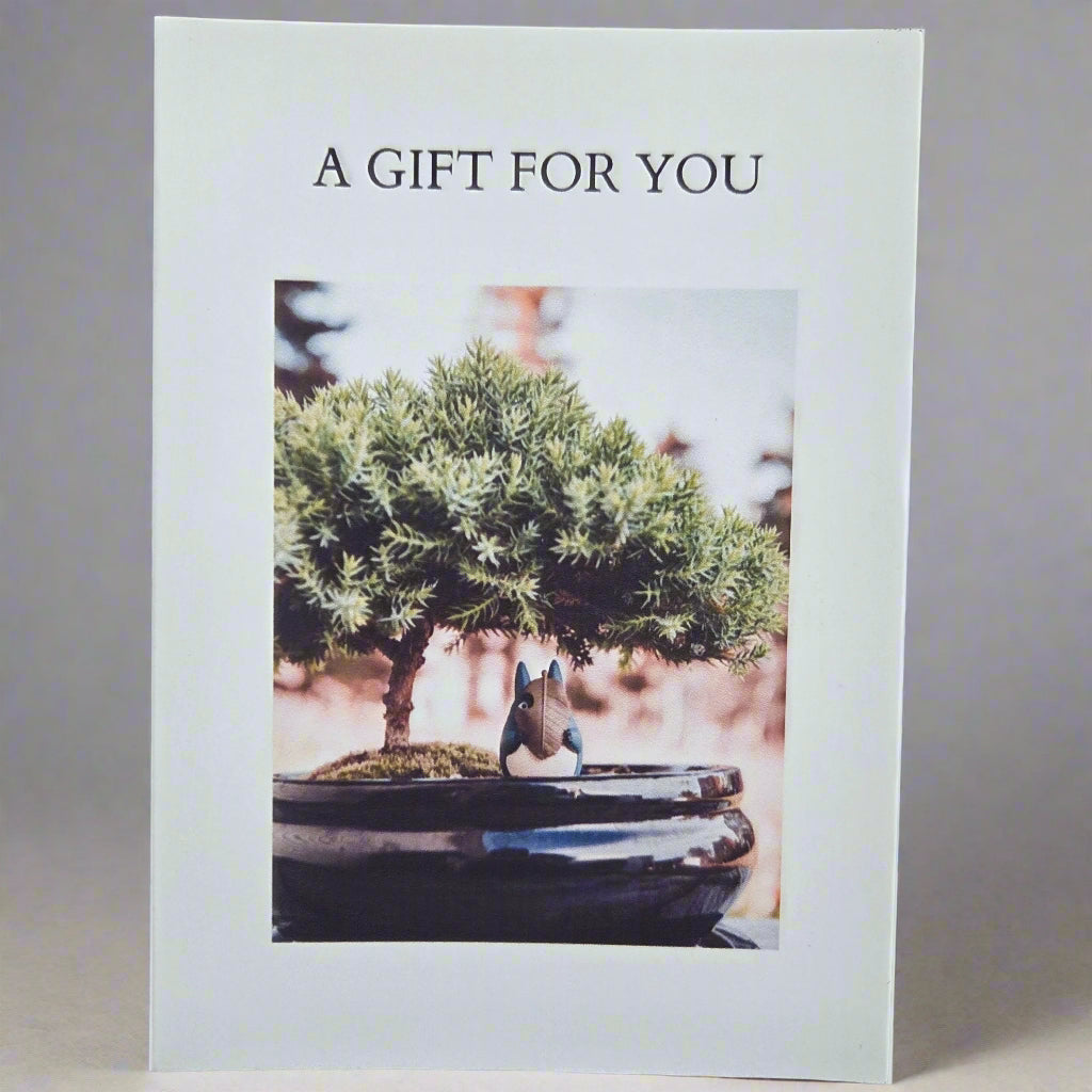 Yorkshire Bonsai Personalised Greeting Card Gift