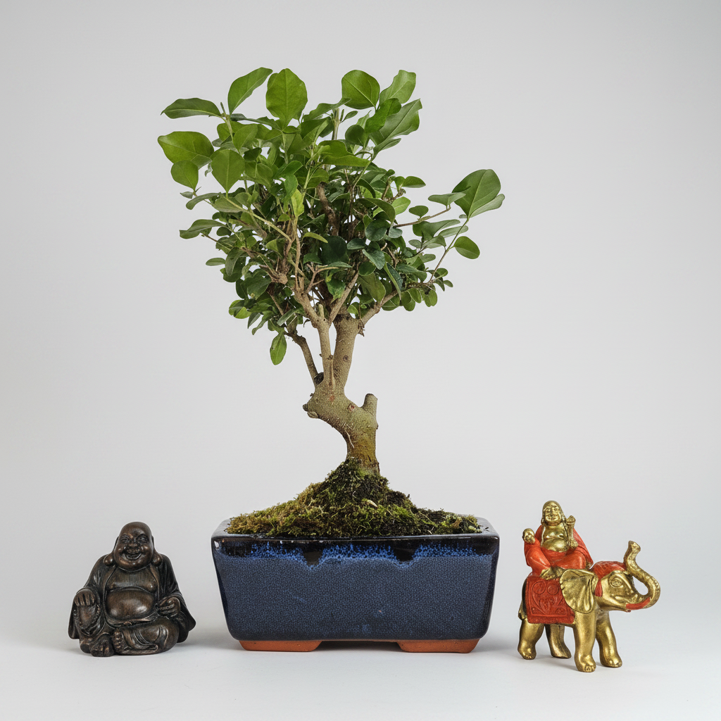 Yorkshire Bonsai Chinese Privet Bonsai Tree 15cm Pot
