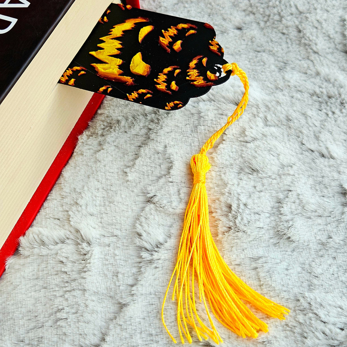 Filamora Studios Glow Halloween Bookmark Night of a Thousand Jacks